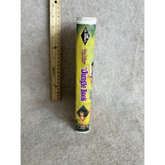 Disney the Jungle Book (1967) 1992 VHS Clamshell Black Diamond Edition VHS - Picture 2 of 4